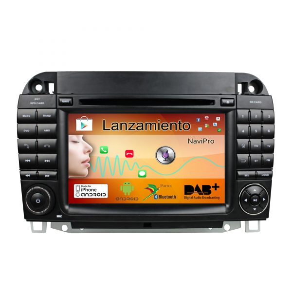 Navegador Multimedia GPS específico para Mercedes Clase S W220 (1998-2005) NV-ME012PRO 1