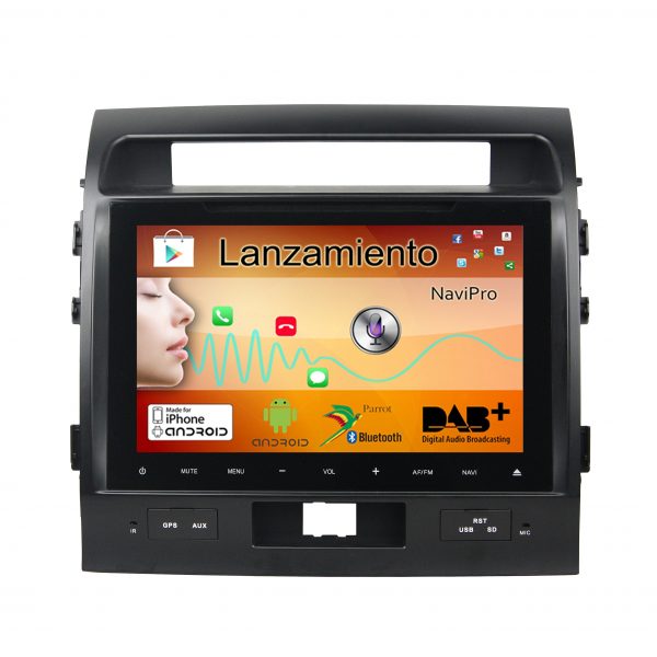Navegador Multimedia GPS específico para Toyota Land Cruiser VDJ 200 NV-TY005PRO 1
