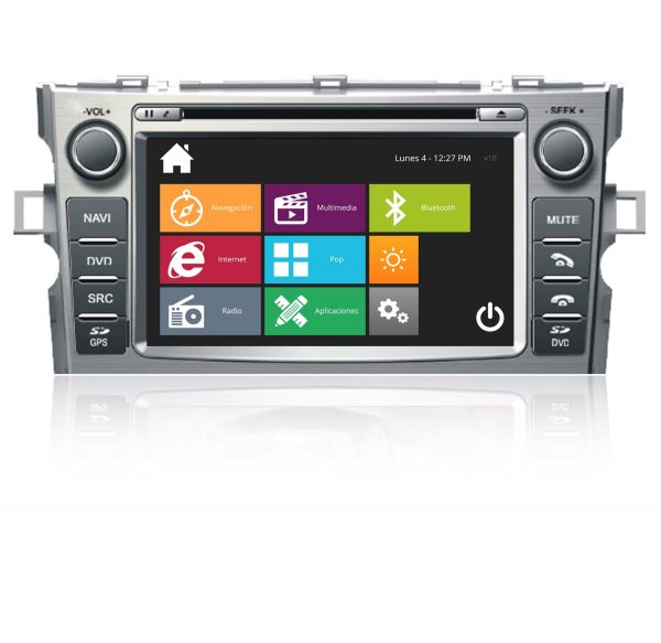 Navegador Multimedia GPS específico para Toyota Verso R20 (+2009) NV-TY013v10 1