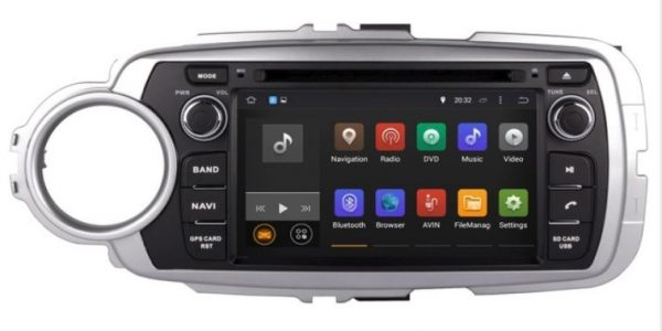 Navegador Multimedia GPS específico para Toyota Yaris 3 XP130/XP150 (+2011) NV-TY011PRO7 1