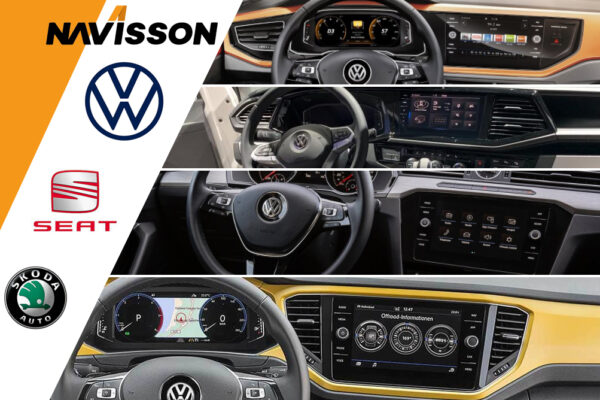 Sistema Multimedia Navisson para modelos Seat / Volkswagen / koda +2019 NV-VW018A10 2