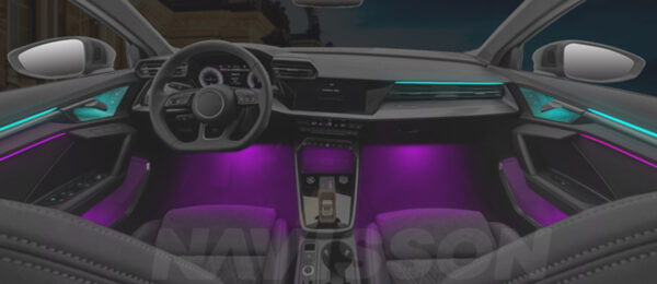 Kit iluminación ambiente especifico para Audi A3 8Y (+2020) NV-IL8176_D_A3_N21 4