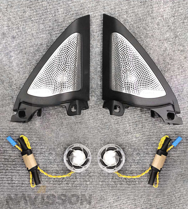Kit tweeters con rejillas con iluminación para BMW serie 4 G22 (+2019) NV-SP8169-G22 6