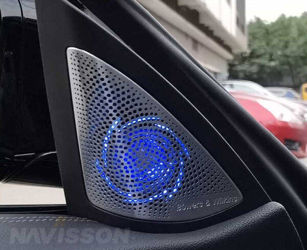 Kit tweeters con rejillas con iluminación para BMW serie 4 G22 (+2019) NV-SP8169-G22 2