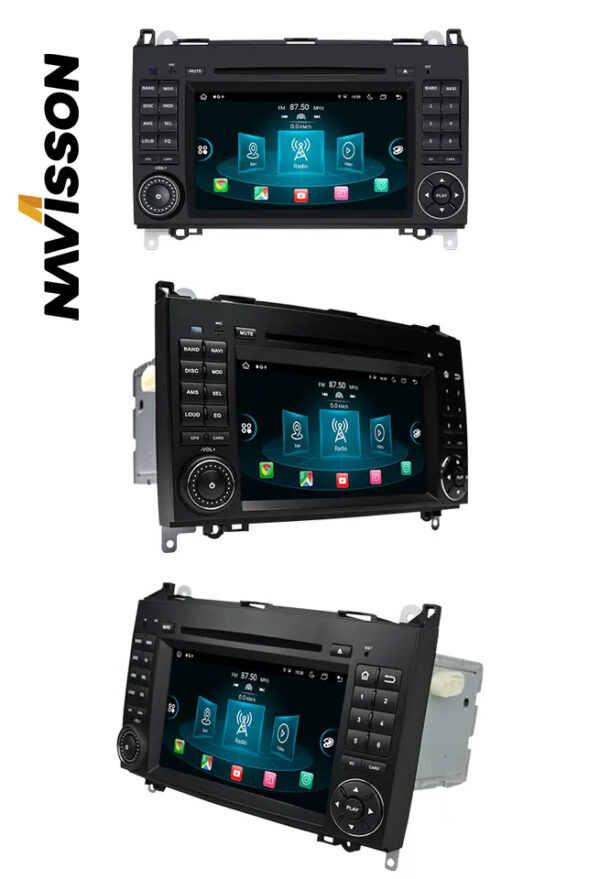 Sistema multimedia Navisson para Mercedes clase A / B / Sprinter / Vito NV-ME001A12CA 4