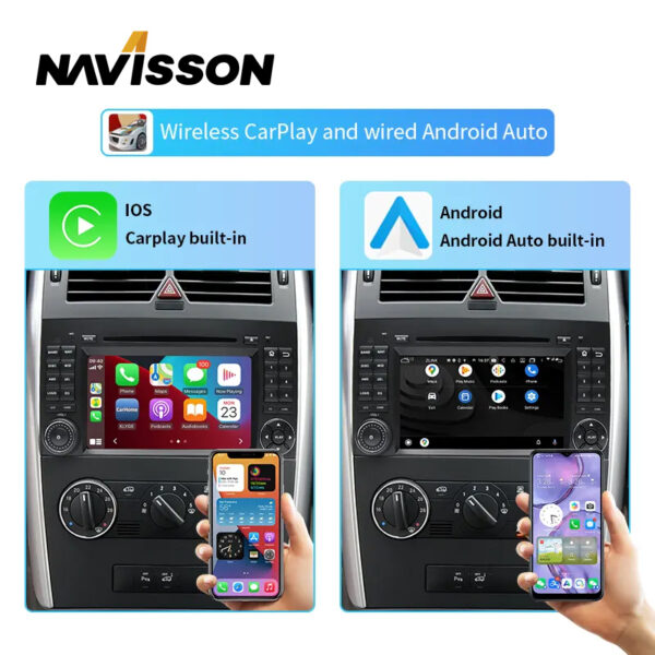 Sistema multimedia Navisson para Mercedes clase A / B / Sprinter / Vito NV-ME001A12CA 3