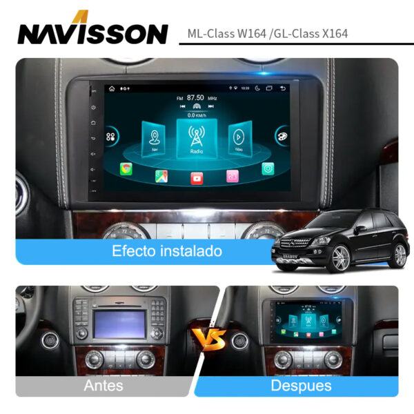 Sistema multimedia Navisson para Mercedes ML / GL NV-ME004-2A12CA 2