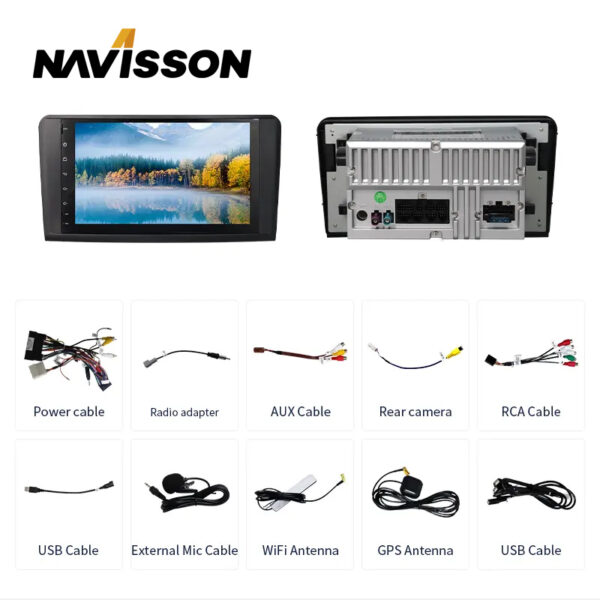 Sistema multimedia Navisson para Mercedes ML / GL NV-ME004-2A12CA 4