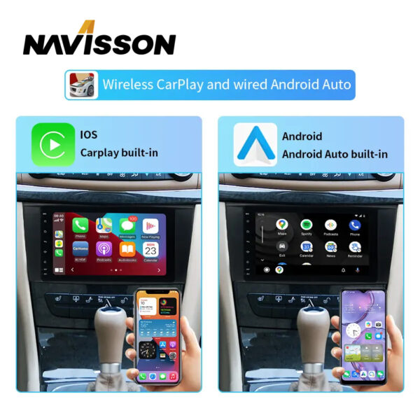 Sistema multimedia Navisson para Mercedes clase E W211 / CLS W219 y Clase G W463 NV-ME003-2A12CA 3