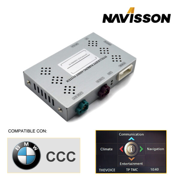 Interface cámara trasera para modelos BMW con pantalla de serie CCC NV-INTBM8806 1