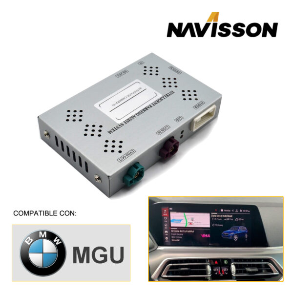 Interface cámara trasera para modelos BMW con pantalla de serie MGU NV-INTBM8802 1