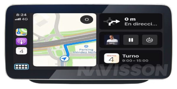 Sistema multimedia Navisson especifico para Mercedes Clase B (+2015) NTG 5.0 NV-ME015-3A11CA 6