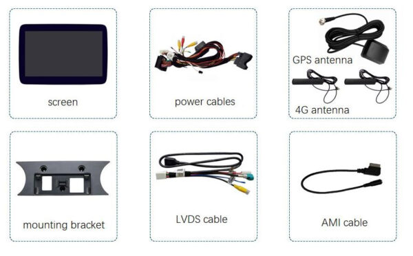 Sistema multimedia Navisson especifico para Mercedes SLK R172 NV-ME011-2A11CA 10