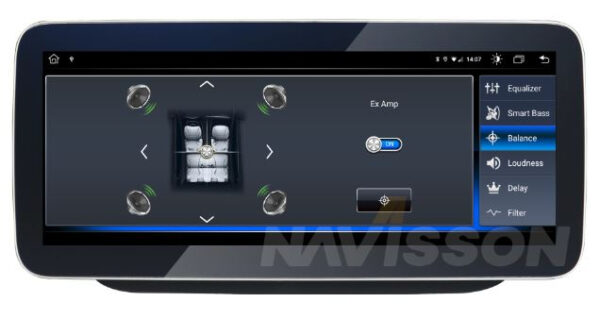 Sistema multimedia Navisson para Mercedes clase C / GLC / V NV-ME021-2A11CA 12