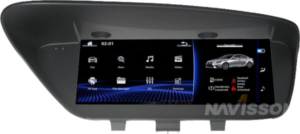 Sistema Multimedia Navisson Especifico para Lexus ES (2013-2014) NV-LX52A0A11CA 3