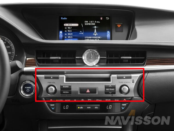 Sistema Multimedia Navisson Especifico para Lexus ES (2013-2014) NV-LX52A0A11CA 5