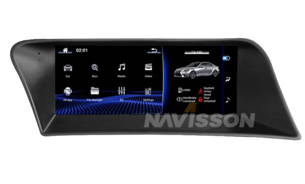 Sistema Multimedia Navisson Especifico para Lexus RX (2009-2014) NV-LX52A2A11CA 4