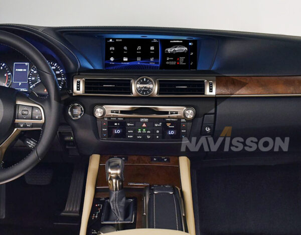 Sistema Multimedia Navisson Especifico para Lexus GS (2013-2019) NV-LX57A1A11CA 5