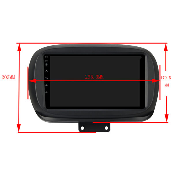 Sistema multimedia Navisson para Fiat 500 / 500X (+2014) NV-FI019A10CA 6