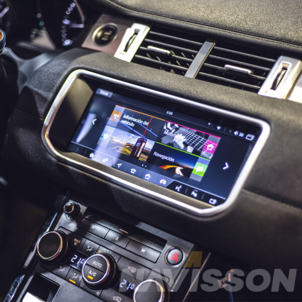 Sistema Multimedia Navisson para Ranger Rover Evoque con pantalla original de 5" NV-LA8805A11CA 1