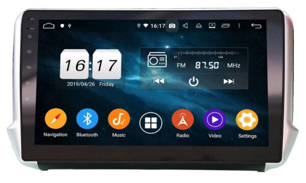 Sistema Multimedia Navisson para Peugeot 208/2008 (+2015) NV-PE011A10CA 1