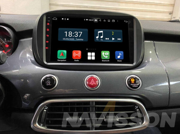 Sistema multimedia Navisson para Fiat 500 / 500X (+2014) NV-FI019A10CA 1