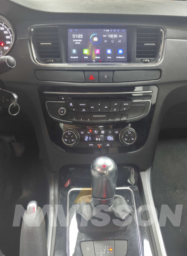 Sistema multimedia Navisson para Peugeot 508 Android 10 con Carplay/Android Auto NV-PE019A10CA 3