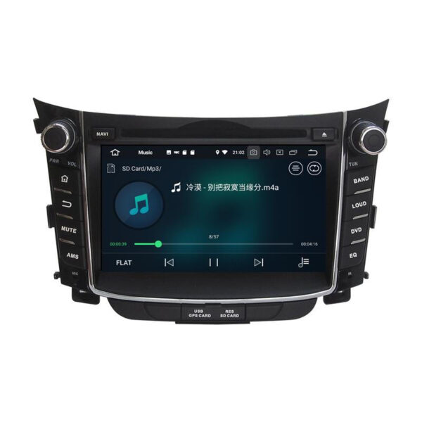 Sistema multimedia Navisson para Hyundai I30 con Carplay y Android Auto NV-HY3012A10CA 3