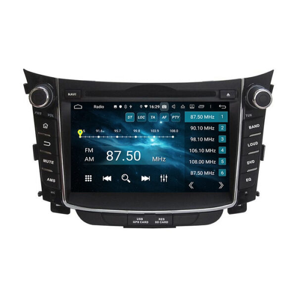 Sistema multimedia Navisson para Hyundai I30 con Carplay y Android Auto NV-HY3012A10CA 4