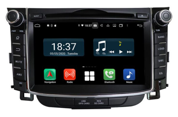 Sistema multimedia Navisson para Hyundai I30 con Carplay y Android Auto NV-HY3012A10CA 1