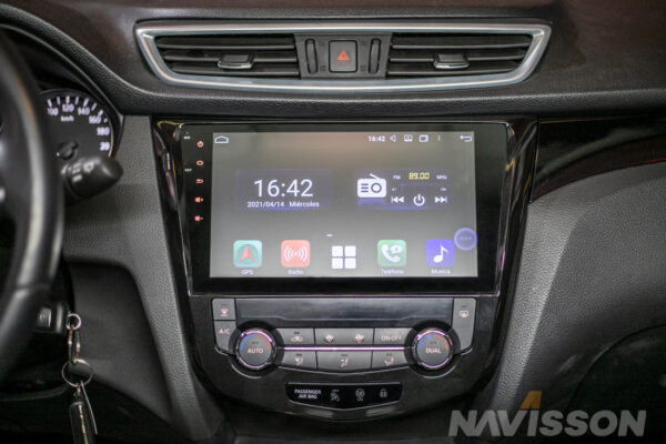 Sistema multimedia Navisson para Nissan Qashqai (2014-2017) NV-NS015A10CA 1