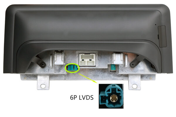 Sistema multimedia Navisson especifico para BMW Serie X1 F48 (2015-2017) conector vídeo de 6 PINS NV-BMW020A10CA 10