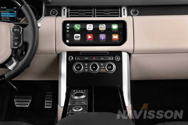 Sistema Multimedia Navisson para Ranger Rover Vogue con pantalla BOSCH NV-RR8809A10CA 1