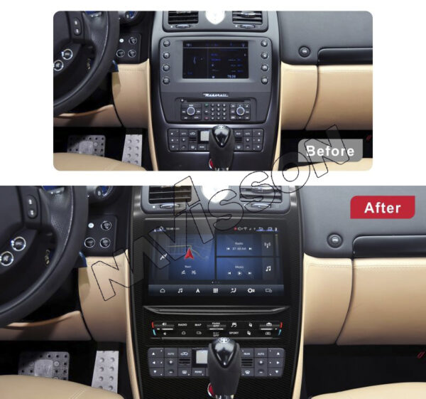 Sistema multimedia Navisson para Maserati Quattroporte (2004-2012) NV-MAS3004A10CA 2