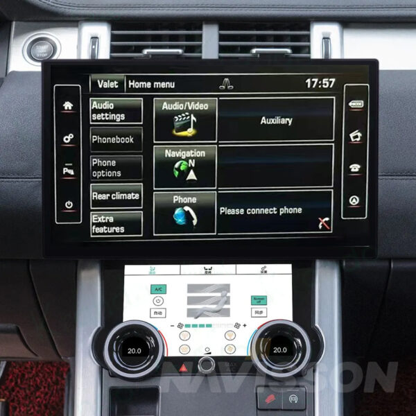 Sistema multimedia Navisson para Ranger Rover Evoque 2015-2018 con pantalla original de 8" BOSCH NV-LA8806-213A11CA 3