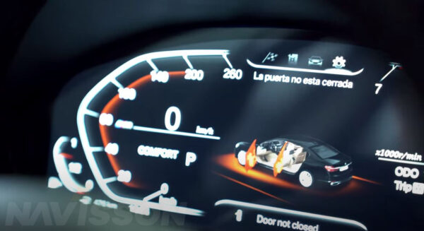 Cuadro de instrumentos digital para BMW NV-BMWCL01 2