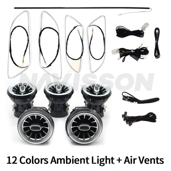 Kit Iluminación ambiental específica para Mercedes clase A W176, B W246, GLA 156, CLA 176 NV-IL8171-B 3