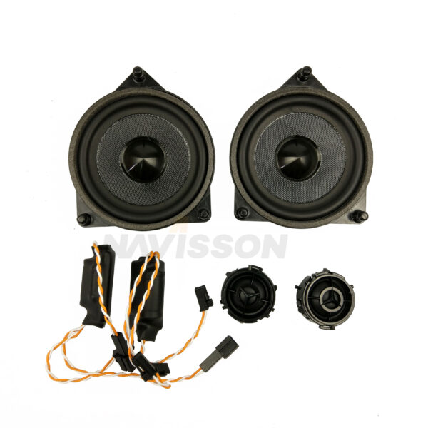 Kit altavoz medio 4" + Tweeters para Mercedes NV-SP8051 2