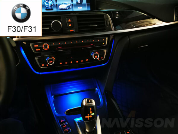 iluminación ambiente BMW Serie 3 F30 / F31/ F32 / F34 / F35 / F36 (2011-2017) NV-IL8173D-A_F30 1