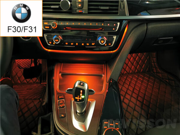 iluminación ambiente BMW Serie 3 F30 / F31/ F32 / F34 / F35 / F36 (2011-2017) NV-IL8173D-A_F30 3