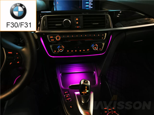 iluminación ambiente BMW Serie 3 F30 / F31/ F32 / F34 / F35 / F36 (2011-2017) NV-IL8173D-A_F30 4