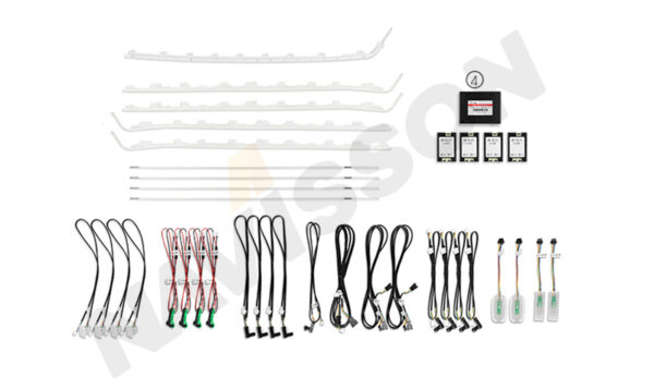 Kit luz ambiente BMW X3 G01 (+2018) 11 colores NV-IL8173D_U 5