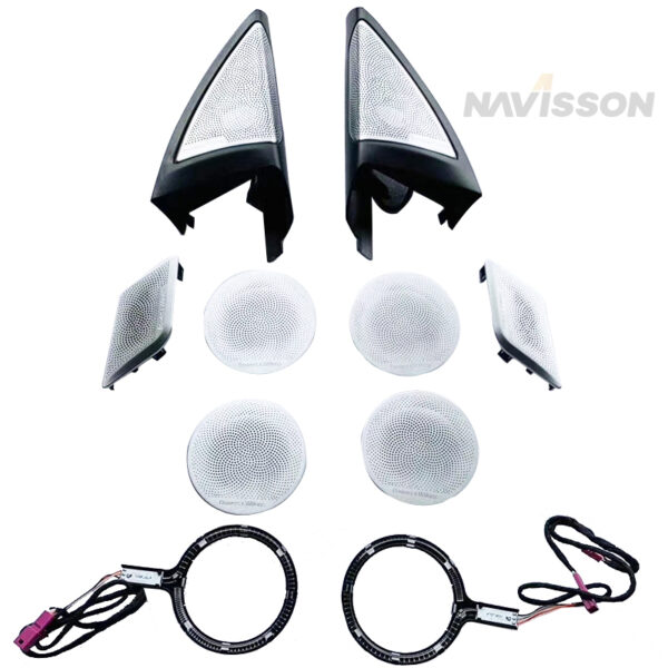 Kit tweeters y rejilla altavoces con diseño Boweers & Wilkins con iluminacion para BMW X3 G01 (+2018) NV-SP8169-G01 6