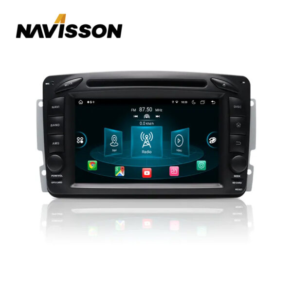 Sistema multimedia Navisson para CLASE C / CLASE G / CLC SPORT COUPE / CLK 2ª GEN. / VITO-VIANO NV-ME005A12CA 1