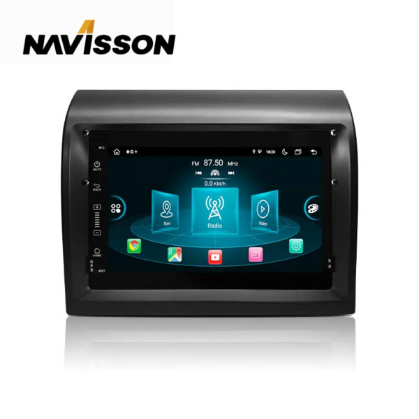 Sistema multimedia Navisson especifico para Fiorino (+2008)/Qubo (+2007) NV-FI012A12CA 1