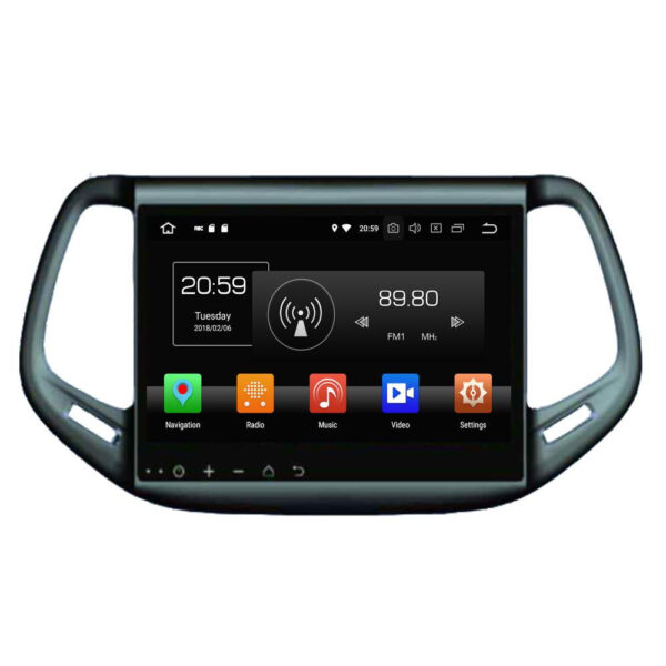 Sistema multimedia Navisson especifico para JEEP Compass (+2014) NV-JP009PRO9 1