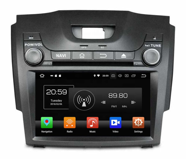 Sistema multimedia Navisson especifico para Chevrolet colorado (+2011)/ isuzu Dmax NV-CH009PRO9 1