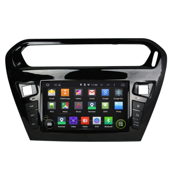 Sistema multimedia Navisson para Peugeot 301 +2011 NV-PE009PRO9 2