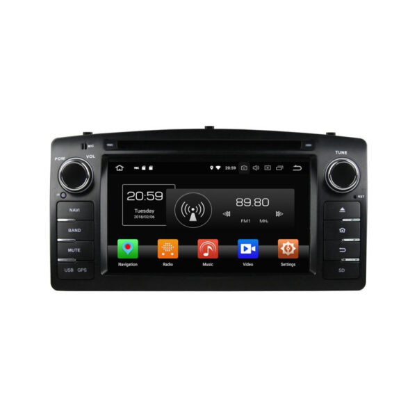 Sistema Multimedia Navisson TOYOTA COROLLA 2004 6,2" NV-TY036PRO8 1