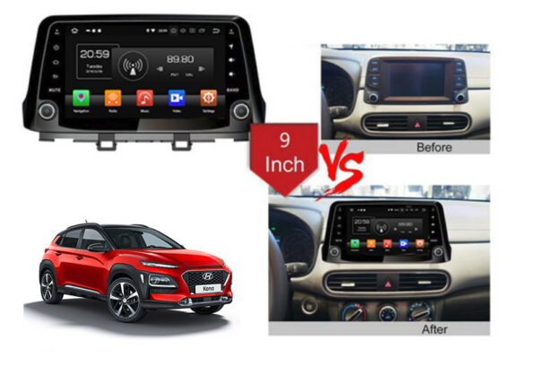 Sistema Multimedia Navisson para Hyundai KONA NV-HY024A12CA 4